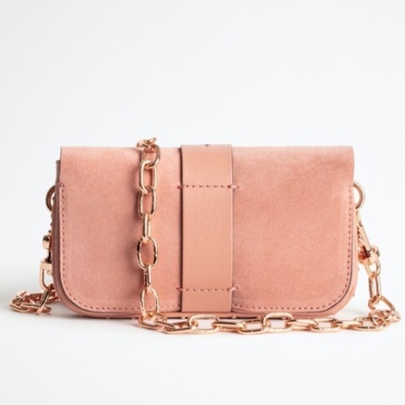 Zadig & Voltaire Kate Moss Wallet Suede Bag - Picture 5 of 14